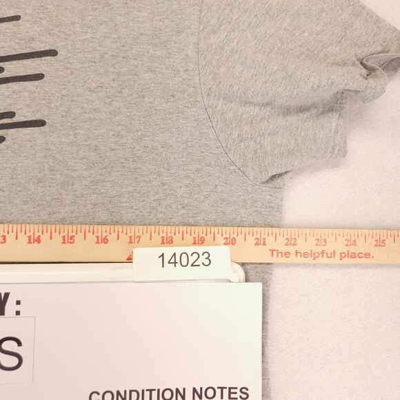 Keith Haring Graphic Short Sleeve Crew Neck T-Shirt Mens Size Large L Gray - Picture 6 of 9